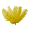 Load image into Gallery viewer, Ostrich Flexible Feathers 9-12" (Yellow) - www.BuyOstrichFeathers.com