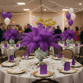 Load image into Gallery viewer, BULK 1/4lb Ostrich Feather Spad Plumes 12-16" (Plum) - www.BuyOstrichFeathers.com
