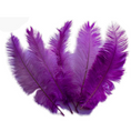 Load image into Gallery viewer, BULK 1/4lb Ostrich Feather Spad Plumes 12-16" (Plum) - www.BuyOstrichFeathers.com