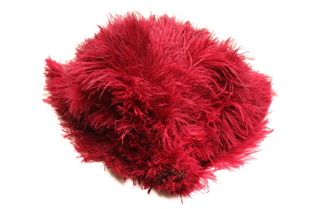 Ostrich Flexible Feathers 13-16" (Burgundy) - Buy Ostrich Feathers