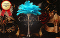 Load image into Gallery viewer, Complete Feather Centerpiece With 16" Vase (Turquoise) - Buy Ostrich Feathers