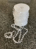 Load image into Gallery viewer, Crystal Bead Roll 99 feet long faux crystal plastic garland. - Buy Ostrich Feathers