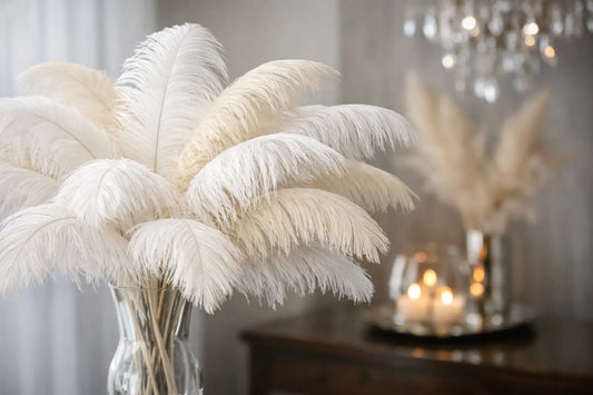 24 Inch Ostrich Feather Tails for Decor