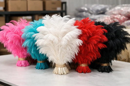 Bulk Dyed Ostrich Feather Spads That Sell