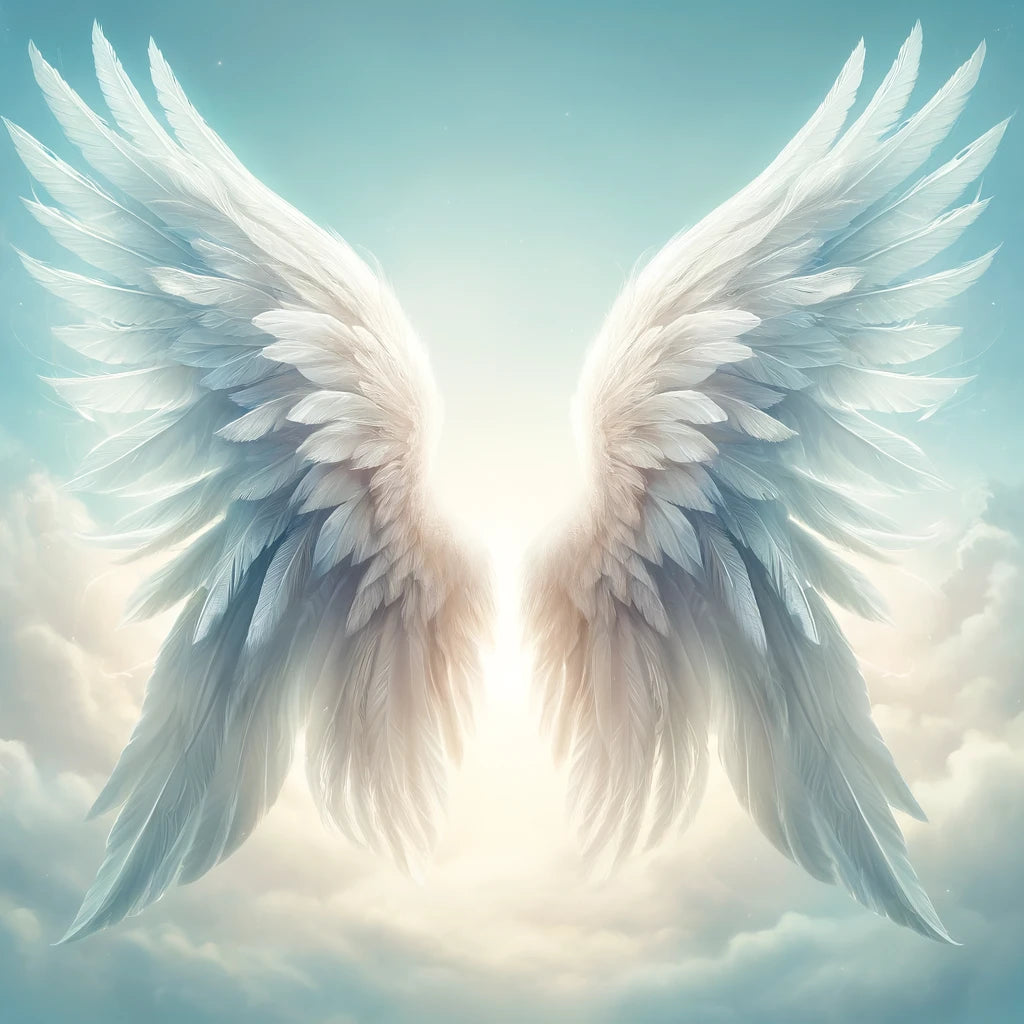 ajestic, ethereal angel wings