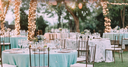 Outdoor Wedding Reception