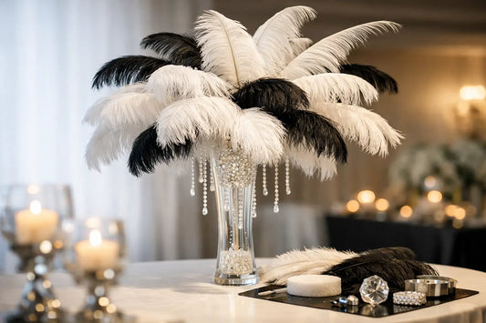 Ostrich Feather Centerpiece Kit Guide