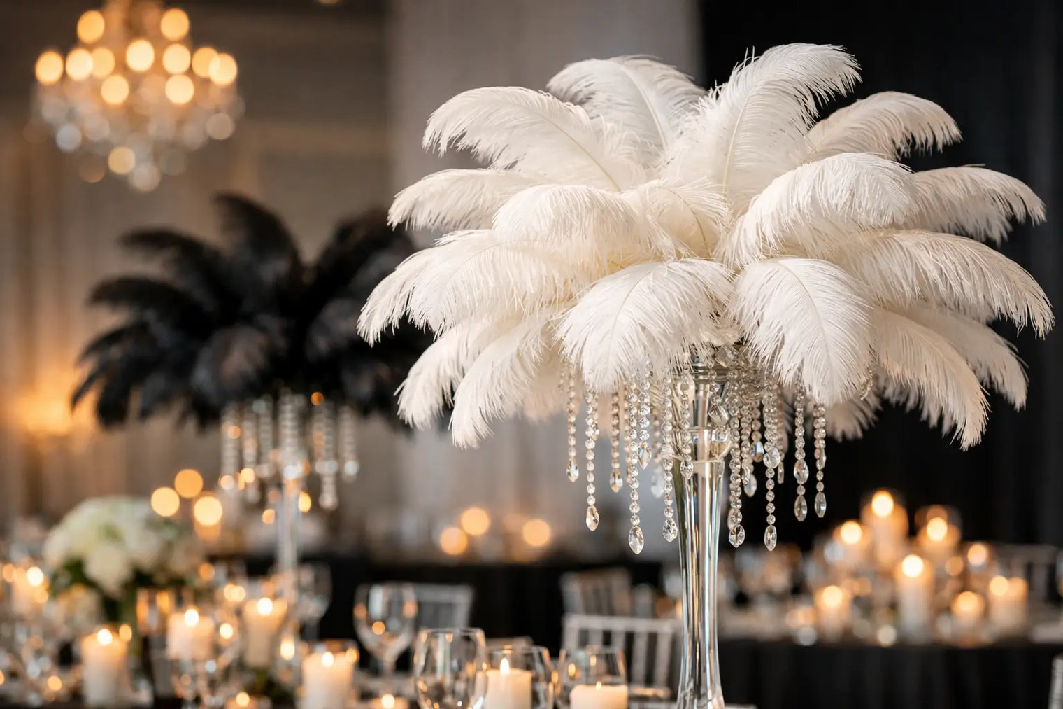 Event Feathers That Make Decor Stand Out