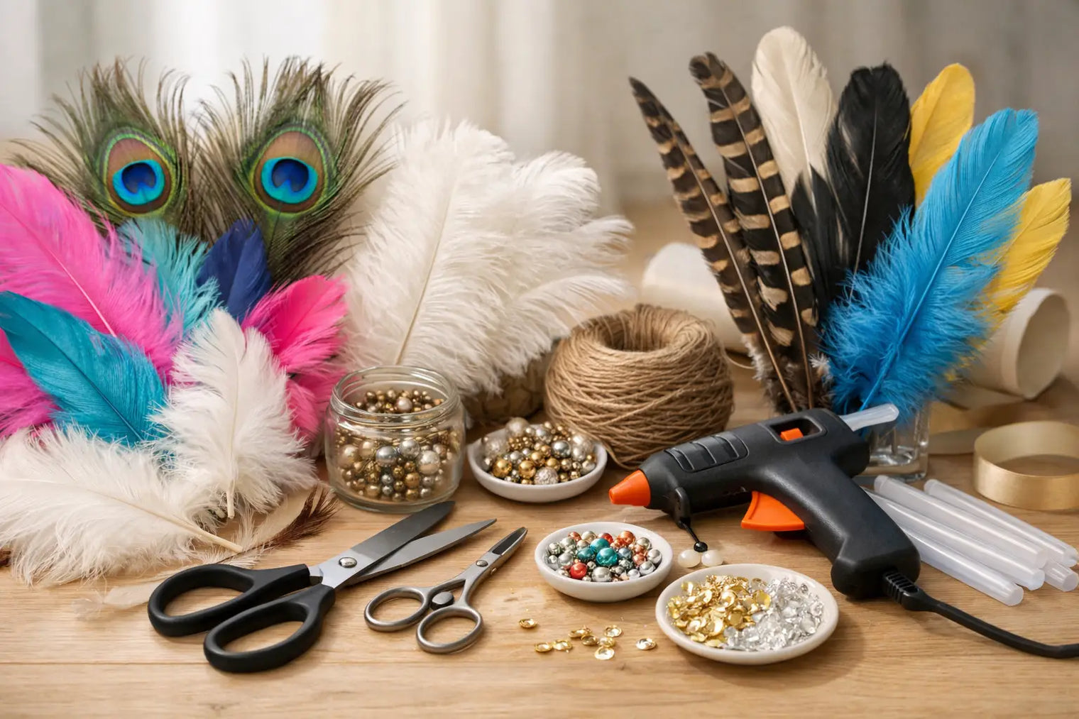 DIY Feather Supplies for Big Visual Impact