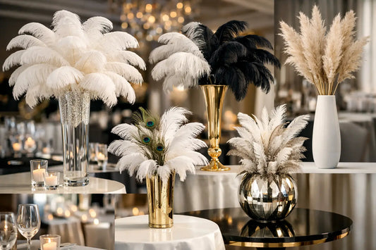 10 Feather Centerpiece Vase Ideas That Sell