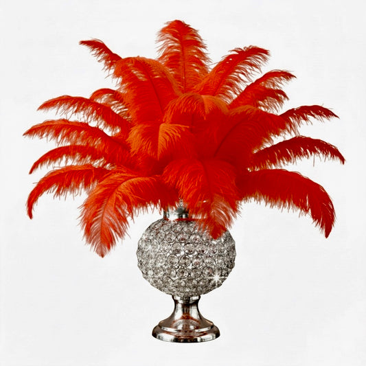 Ostrich Flexible Feathers 11-14" (Red)