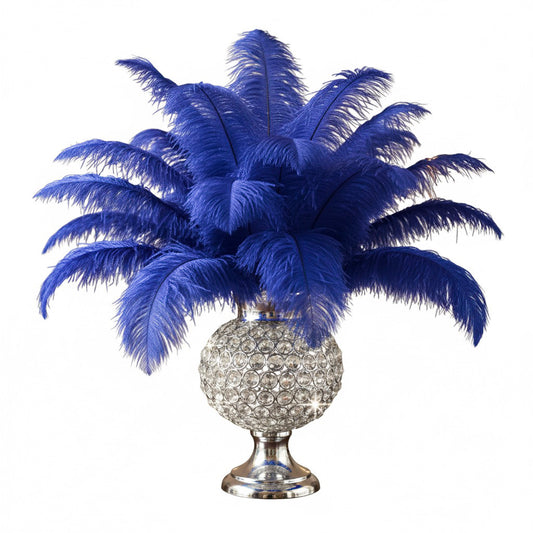 Ostrich Flexible Feathers 11-14" (Royal Blue)