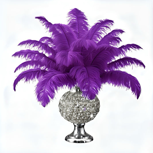 Ostrich Flexible Feathers 11-14" (Purple)
