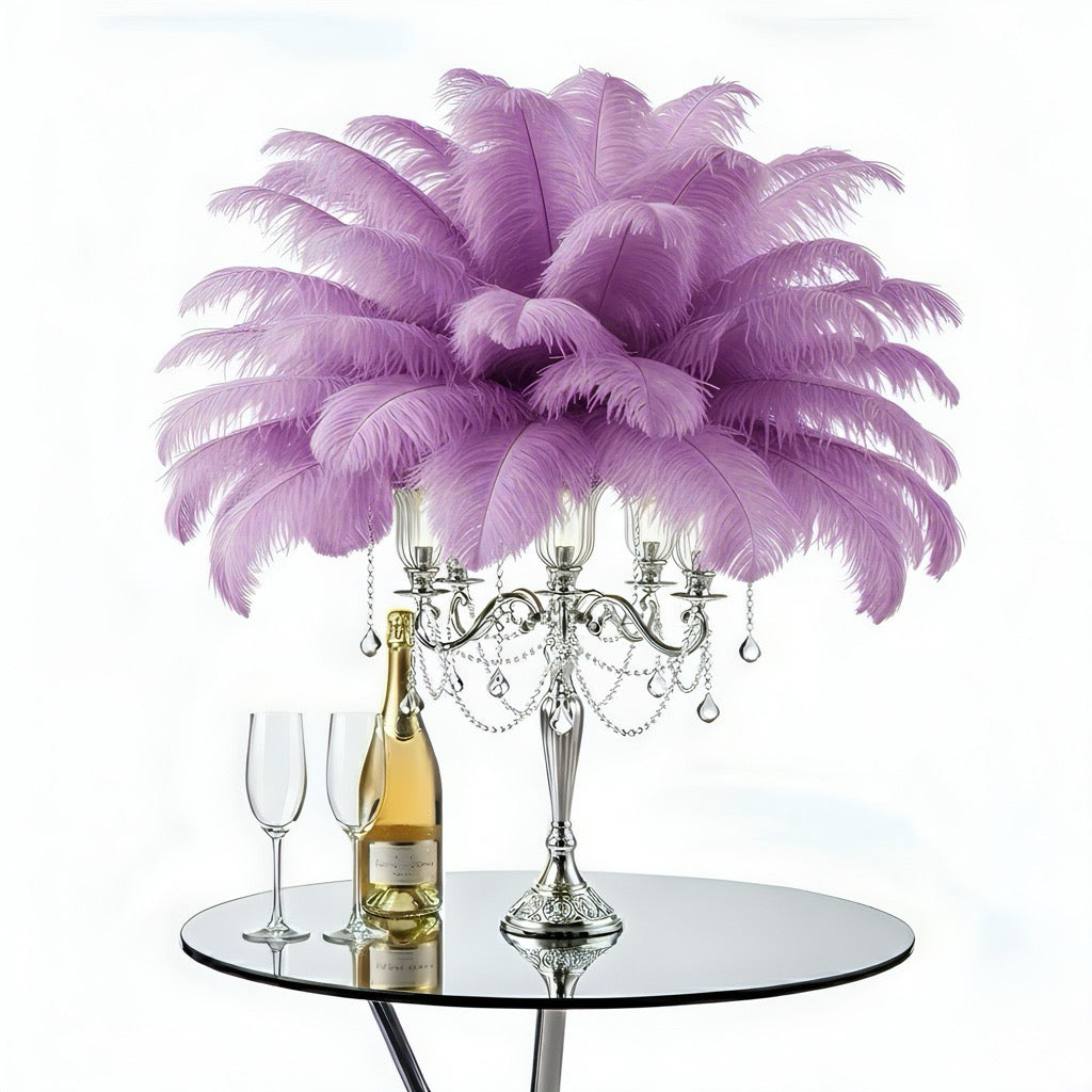 Ostrich Flexible Feathers 13-16" (Lavender)
