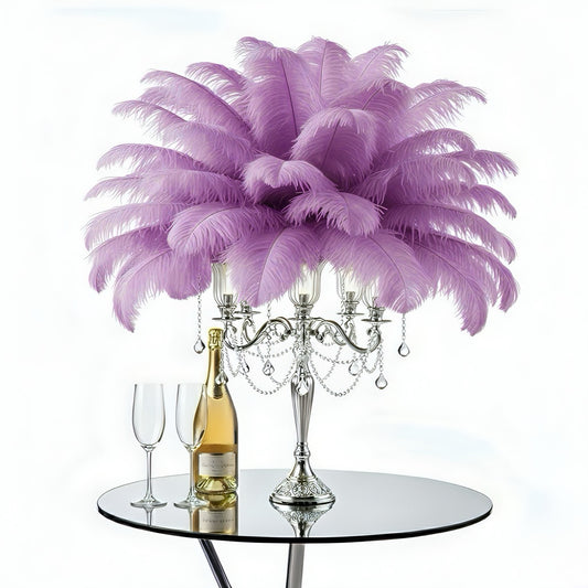 Ostrich Flexible Feathers 13-16" (Lavender)