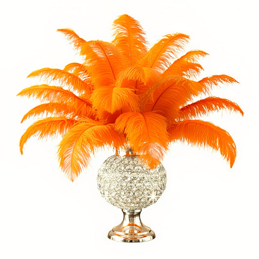 Ostrich Feather Rental 16-20" (Orange) - 250pcs
