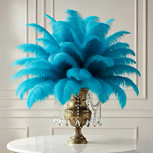 Ostrich Flexible Feathers 11-14" (Turquoise)