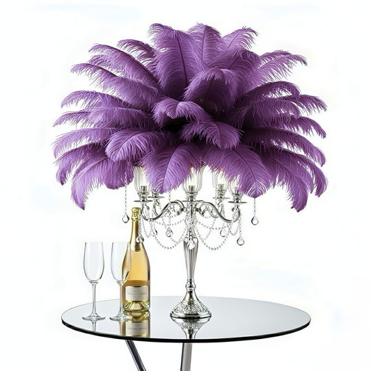 Ostrich Flexible Feathers 13-16" (Purple)
