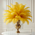 Load image into Gallery viewer, Ostrich Flexible Feathers 9-12" (Yellow)
