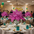 Load image into Gallery viewer, BULK 1/2lb Ostrich Feather Tail Plumes 15-20" (Fuchsia)
