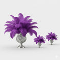 Load image into Gallery viewer, BULK 1/4lb Ostrich Feather Spad Plumes 12-16" (Purple)
