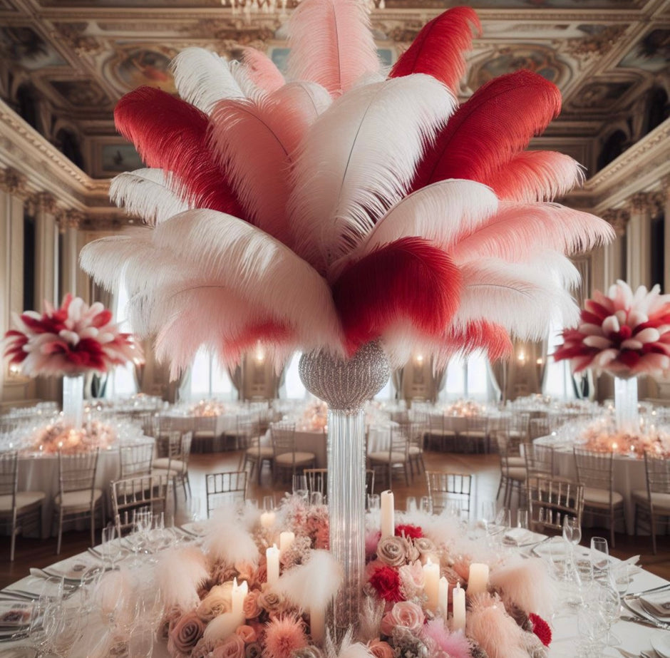 FEATHER CENTERPIECES