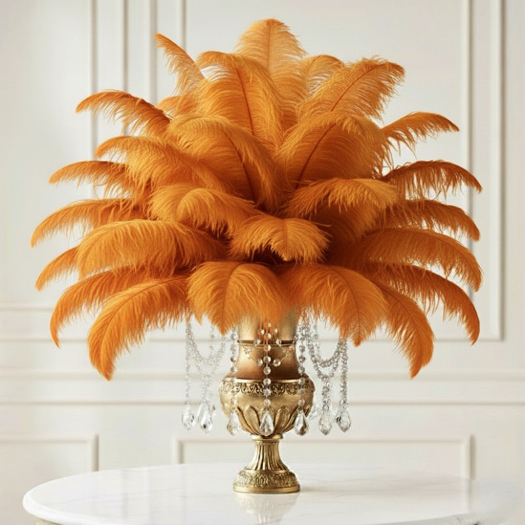 Ostrich Feather Rental 16-20" (Copper) - 250pcs