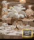 Load image into Gallery viewer, Centerpiece Rentals - Five Complete Ostrich Feather Centerpieces
