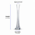 Load image into Gallery viewer, Eiffel Tower Vase, Pack of 6 - www.BuyOstrichFeathers.com
