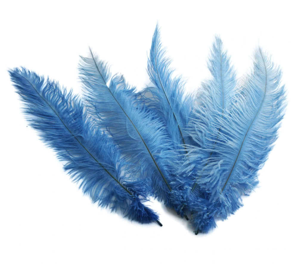 Ostrich Feather Spad Plumes 12-15" (Baby Blue) - Buy Ostrich Feathers