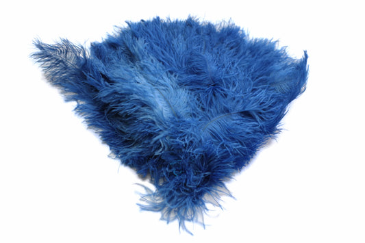 Ostrich Flexible Feathers 9-12" (Royal Blue) - Buy Ostrich Feathers