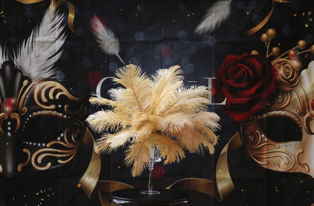 
                  
                    Complete Feather Centerpiece With 16" Vase (Gold) - Buy Ostrich Feathers
                  
                