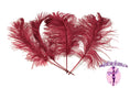 Load image into Gallery viewer, Complete Feather Centerpiece With 20" Vase (Burgundy) - Buy Ostrich Feathers
