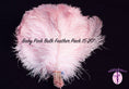 Load image into Gallery viewer, BULK 1/2lb Ostrich Feather Tail Plumes 15-20" (Baby Pink) - Buy Ostrich Feathers
