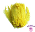 Load image into Gallery viewer, Ostrich Feather Rental 16-20" (Yellow) - 250pcs - Buy Ostrich Feathers
