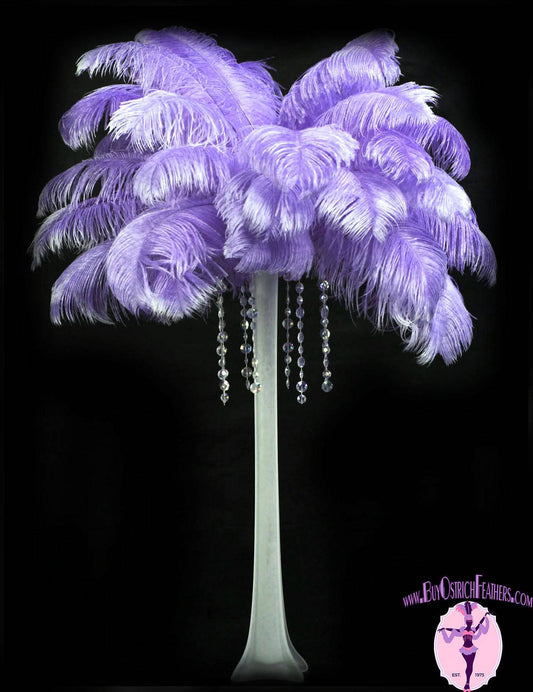 Ostrich Feather Tail Plumes 15-18" (Lavender) - Buy Ostrich Feathers